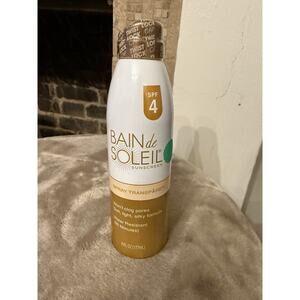 Bain de Soleil SPF 4 Spray Transpare Sunscreen New & Sealed. RARE ITEM!